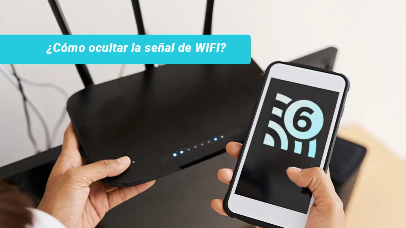 ¿Cómo ocultar la señal de WIFI?